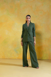 Olive Form Blazer