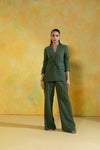 Olive Flow Trousers