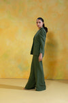 Olive Form Blazer