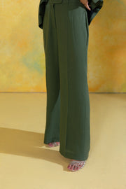 Olive Flow Trousers