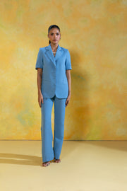 Short Sleeve Tailored Blazer