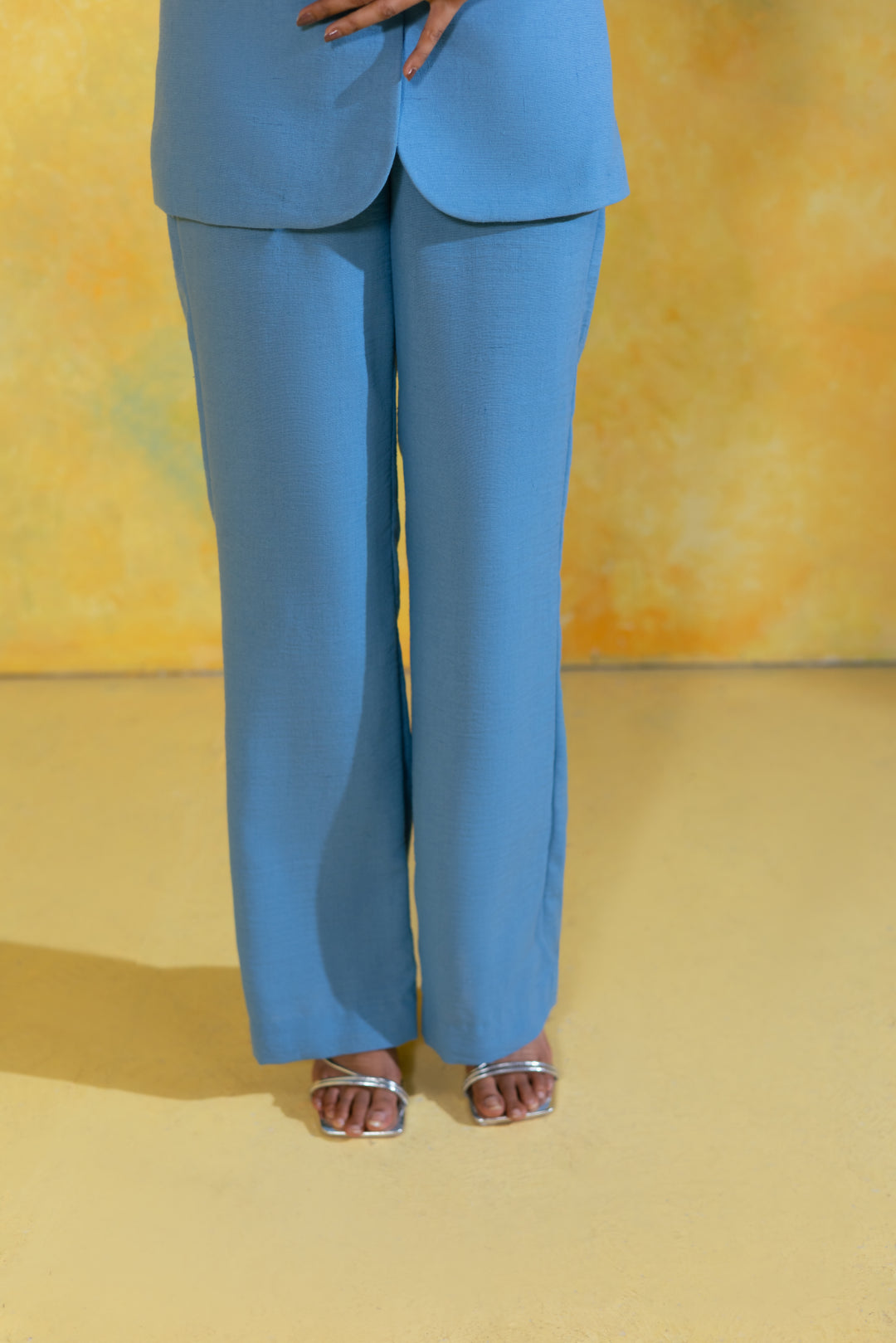 Straight Leg Tailored Trousers