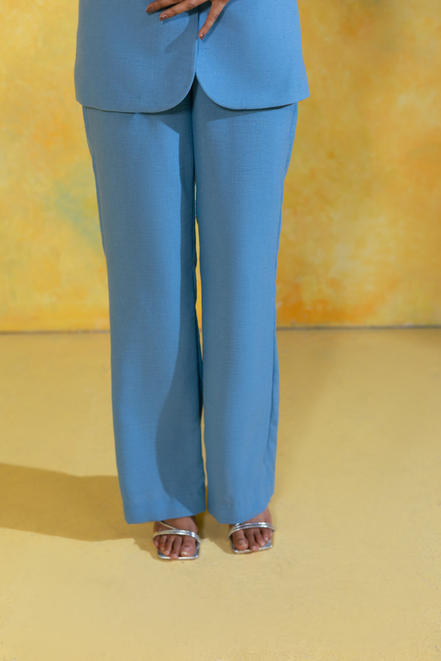 Straight Leg Tailored Trousers