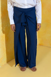 Draped Wrap Trousers