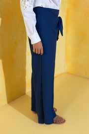 Draped Wrap Trousers