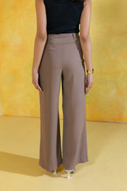 Floral Tie Waist Trouser