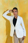 White Tailored Blazer
