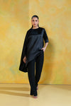 Noir Drape Tunic