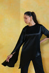 Noir Drape Tunic