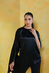 Noir Drape Tunic