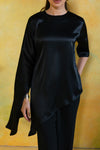 Noir Drape Tunic