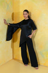 Noir Drape Tunic