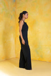 Noir Square Neck Jumpsuit