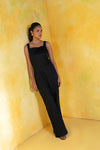 Noir Square Neck Jumpsuit
