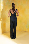 Noir Square Neck Jumpsuit