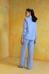 Fluid Straight-Leg Trousers