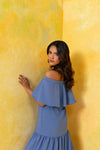 Sienna Off Shoulder Midi Dress