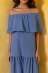 Sienna Off Shoulder Midi Dress