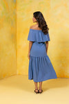 Sienna Off Shoulder Midi Dress