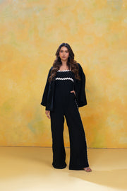 Ric-Rac Strap Wide-Leg Jumpsuit
