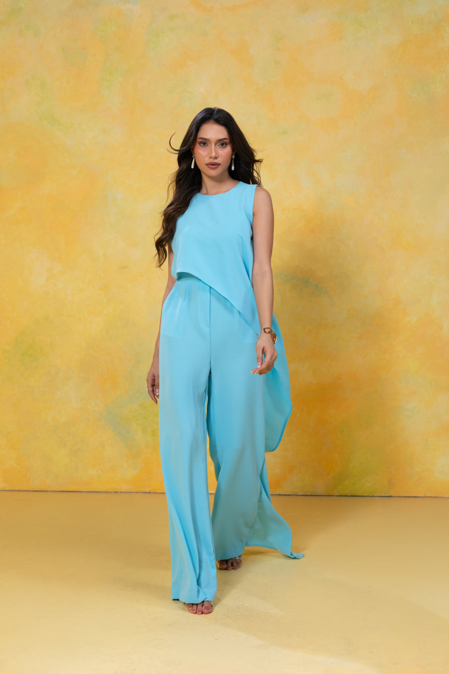 Flow Drape Wide-Leg Jumpsuit