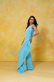 Flow Drape Wide-Leg Jumpsuit