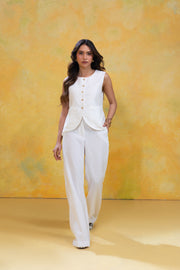 Sleeveless Tailored Waistcoat