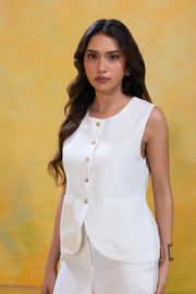 Sleeveless Tailored Waistcoat