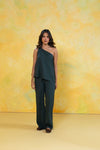 Sage One Shoulder Top