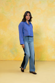 Pinstripe Relaxed Shirt