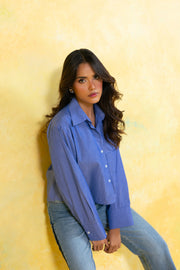 Pinstripe Relaxed Shirt