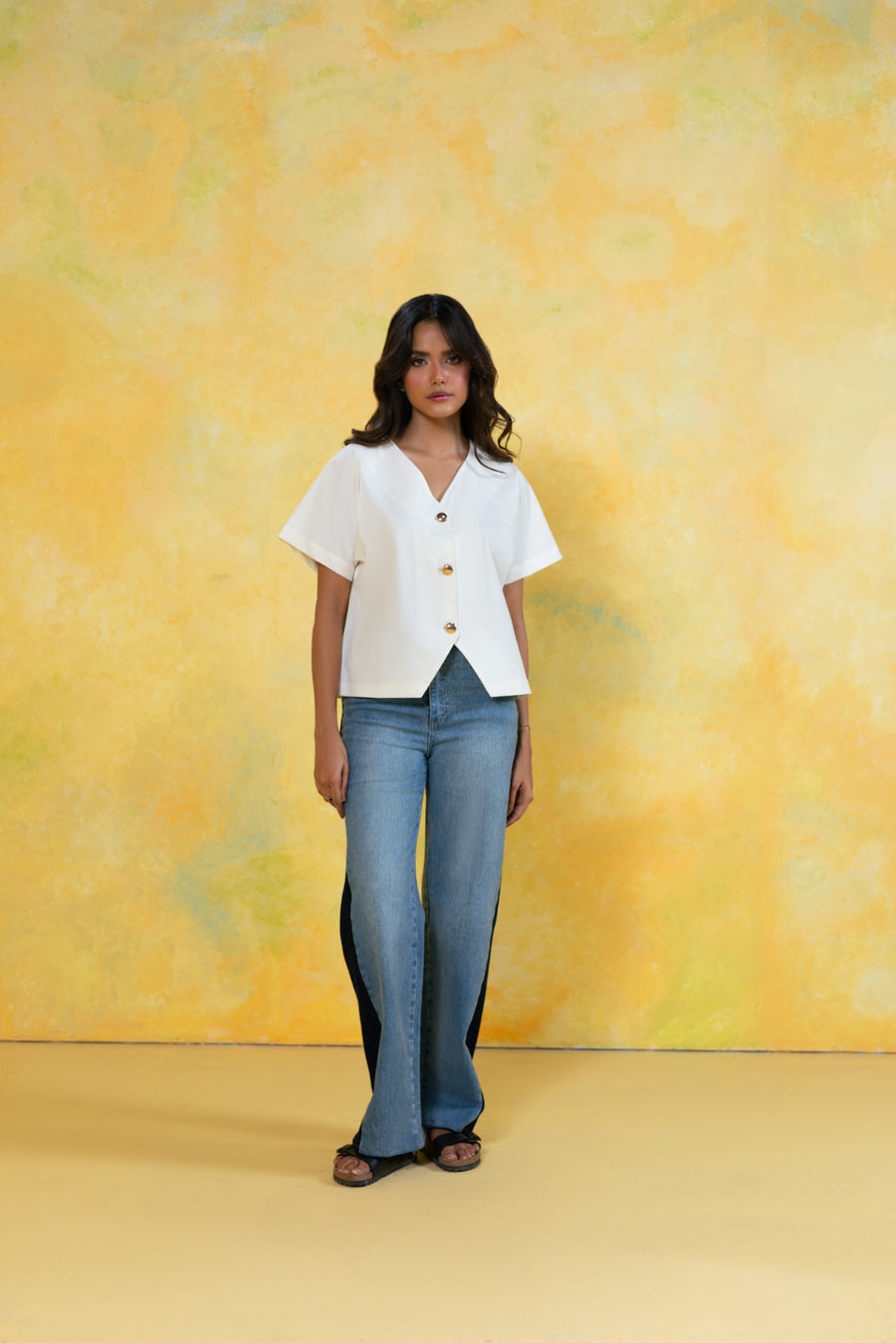 Side Panel Denim