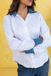 Denim Trim Shirt