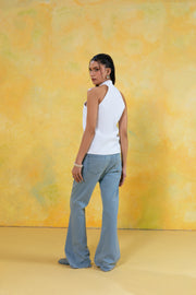 Halter Tailored Top