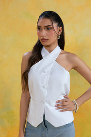 Halter Tailored Top