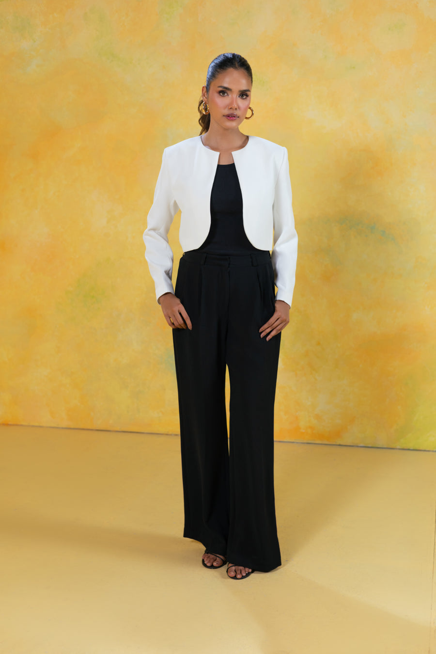 Minimal Cropped Jacket