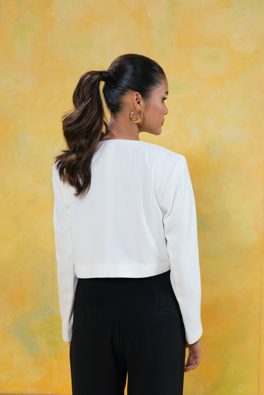 Minimal Cropped Jacket