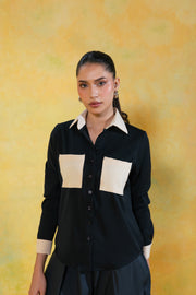 Contrast Pocket Shirt