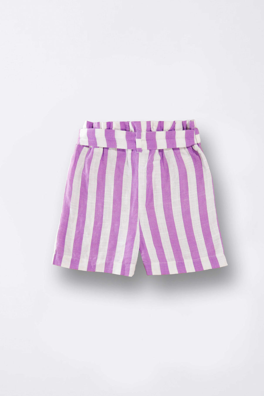 Lilac Stripe Shorts