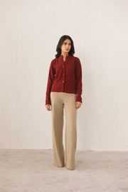 Textured Knit Sweater