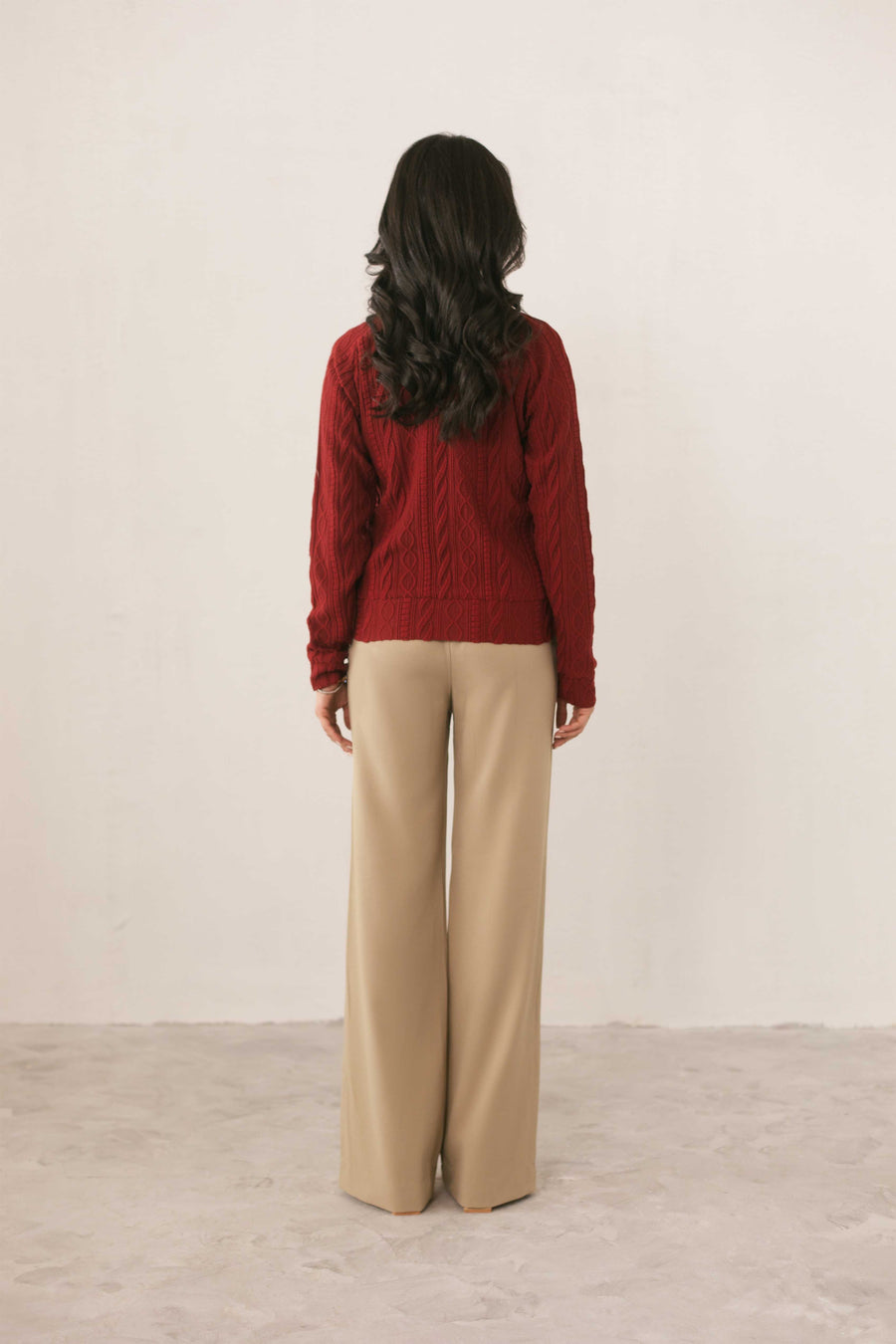 Textured Knit Sweater