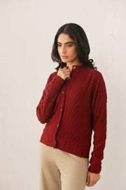 Textured Knit Sweater