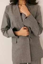 Tailored Heather Blazer