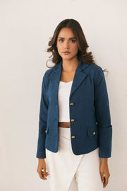 Blue Tailored Blazer