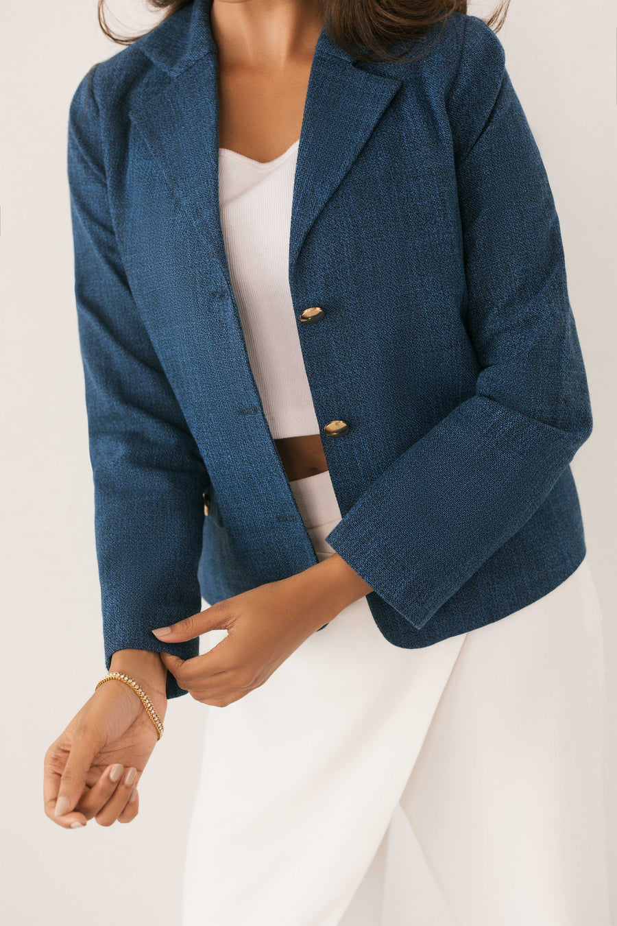 Blue Tailored Blazer
