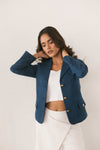 Blue Tailored Blazer