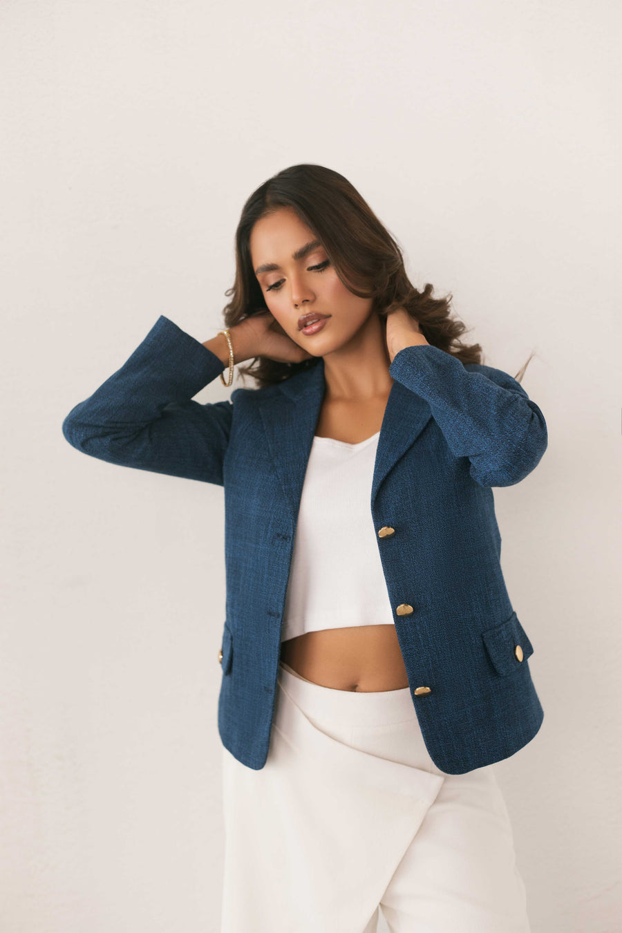 Blue Tailored Blazer