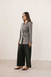 Black Pleated Pants