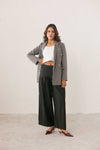 Black Pleated Pants
