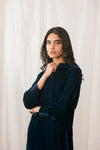 Velvet Navy Blue Set
